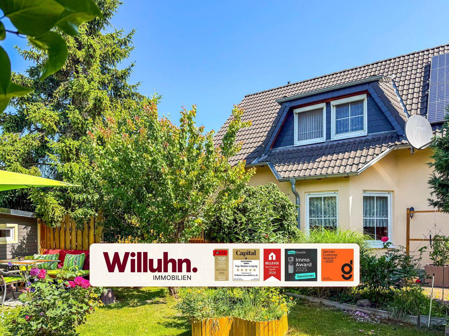 Idyllisch und ruhig wohnen | Baujahr 2003 | Fußbodenheizung | Pool | Toller Garten, 4509 Delitzsch