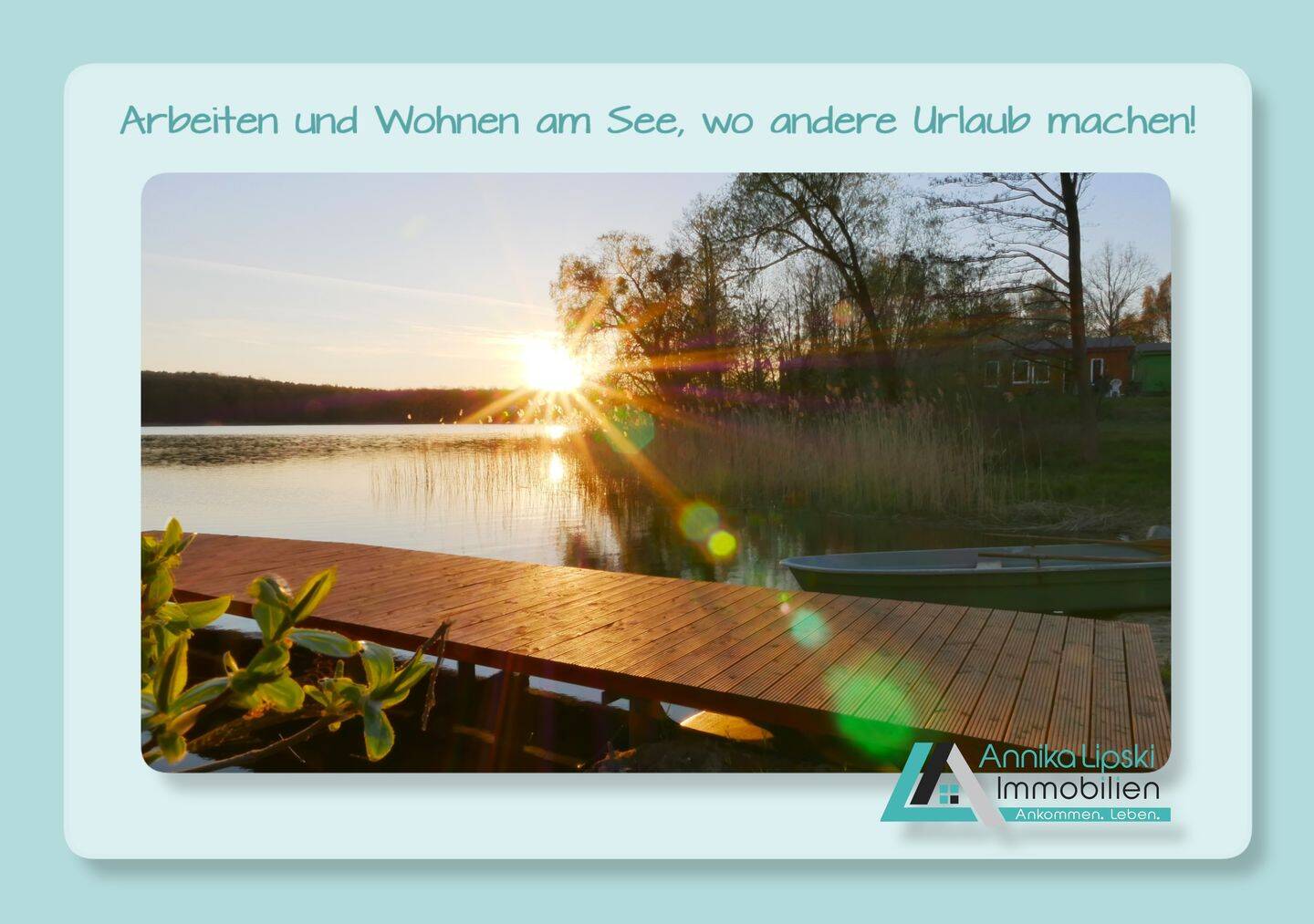 Uckermark – Work-Life-Balance – Arbeiten und Wohnen am See, wo andere Urlaub machen!, 17268 Boitzenburger Land