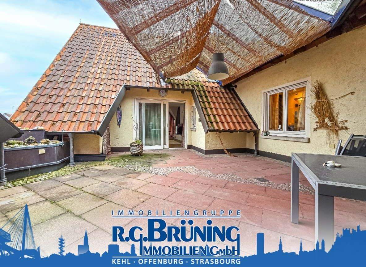 Maisonettewohnung mit Kachelofen & offenem Kamin in Appenweier, 77767 Appenweier