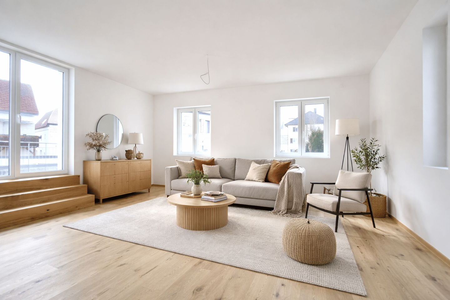 Preishammer! Großzügige Erdgeschosswohnung mit Doppelgarage und großer Terrasse/ Keller, 72458 Albstadt