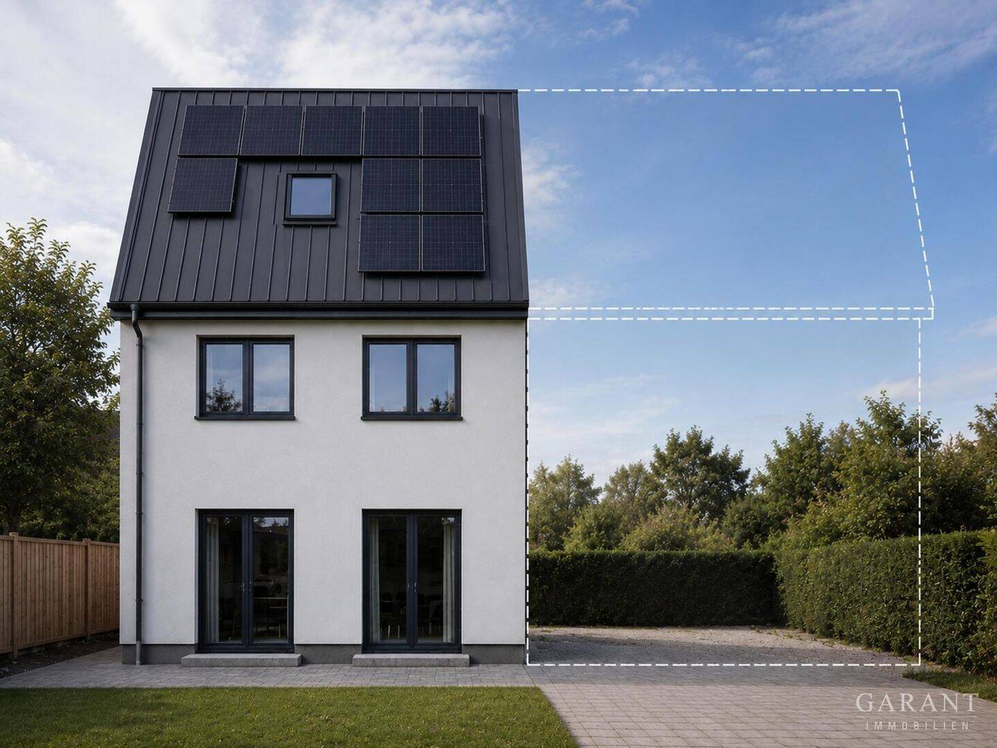 Neubau in Mittelstetten – stilvolle Doppelhaushälfte in familienfreundlicher Lage!, 82293 Mittelstetten