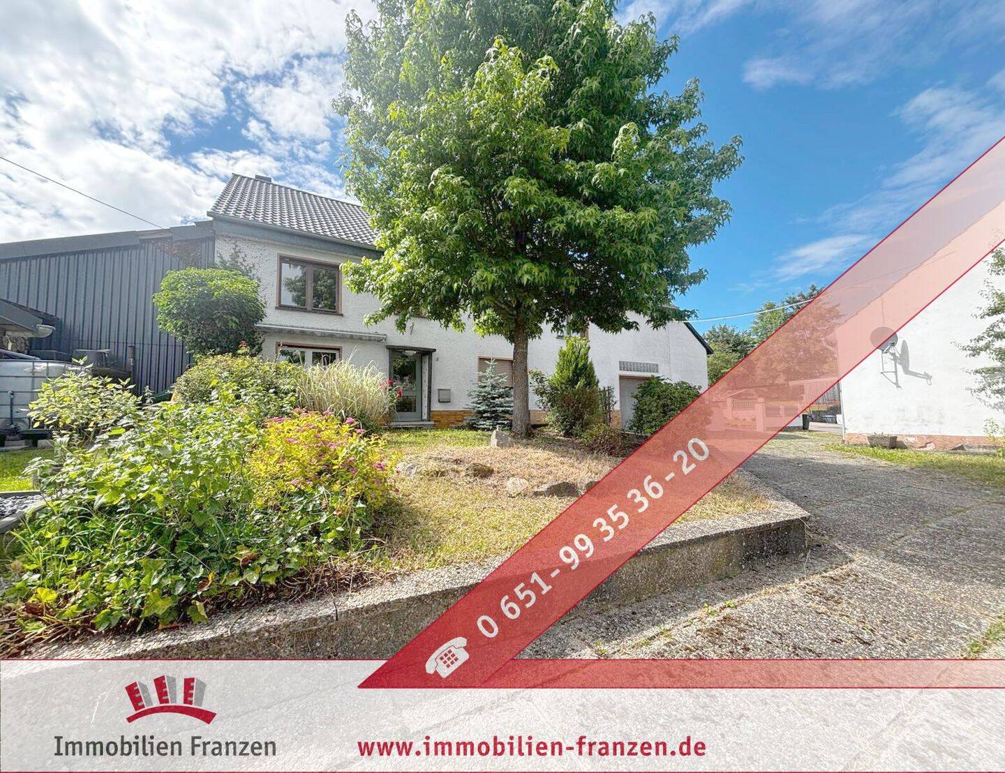 Vielseitiges Einfamilienhaus mit 7 Zimmern, saniertem Bad, Garage und Schuppen, 54429 Heddert