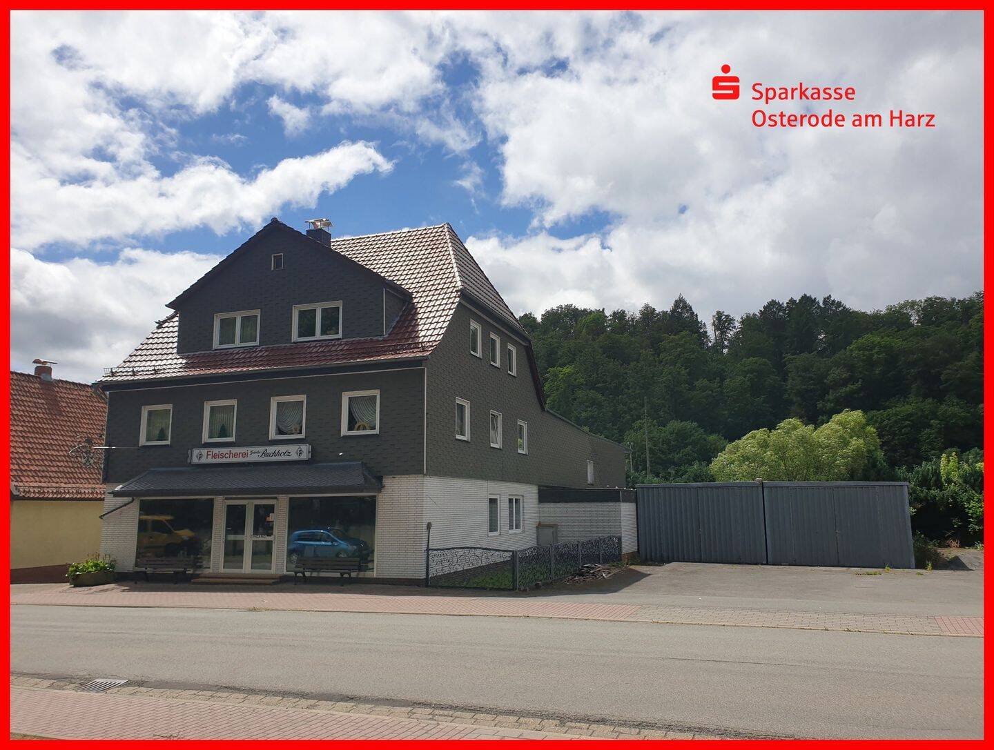 Gute Lage! Wohn- und Geschäftshaus mit Garagen und Parkfläche im Südharz!, 37445 Walkenried