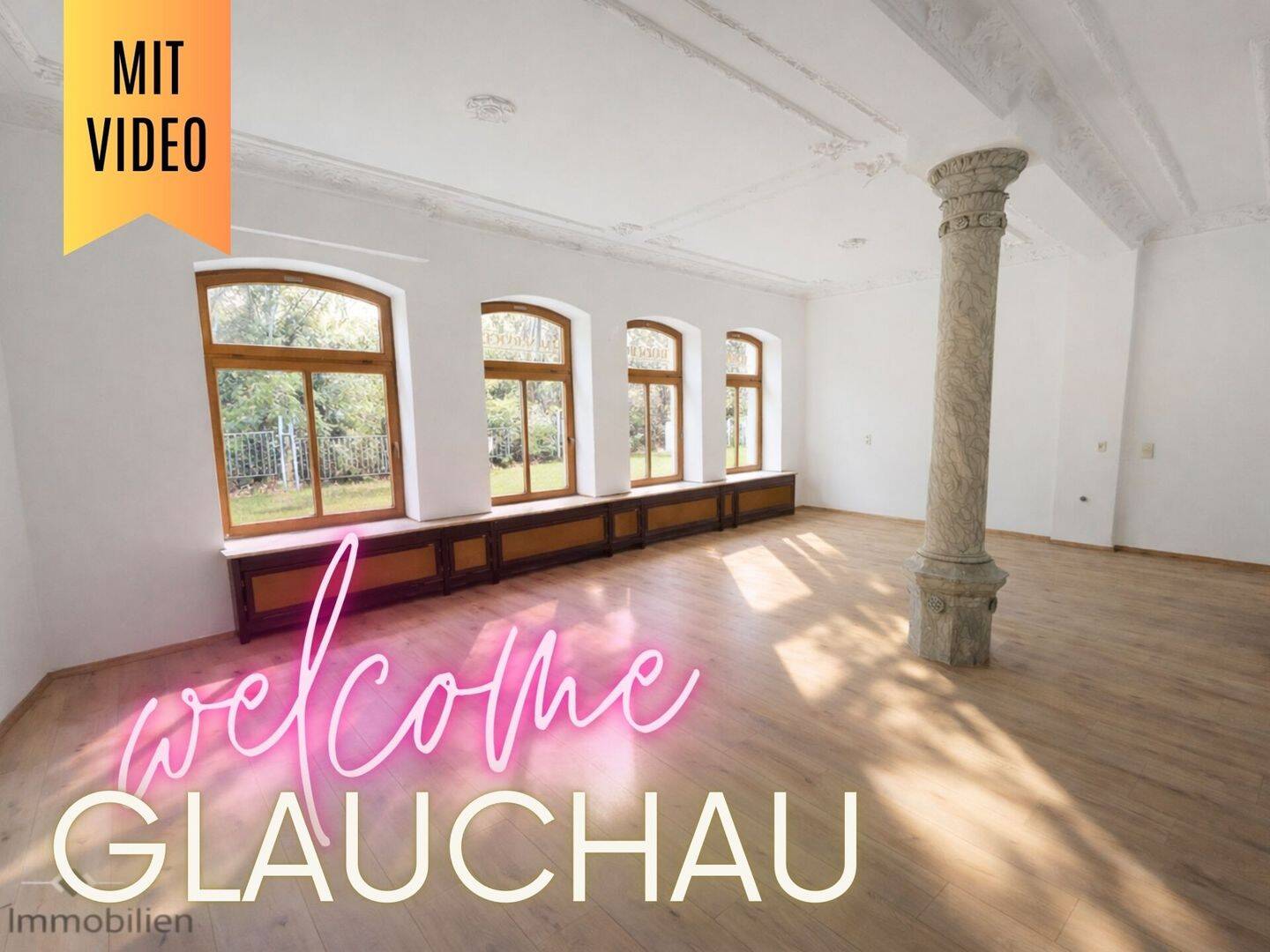 ++ wunderschöne, modernisierte 3-Raum Wohnung – Tageslichtbad mit Dusche & Wanne, zentrumsnah ++, 8371 Glauchau