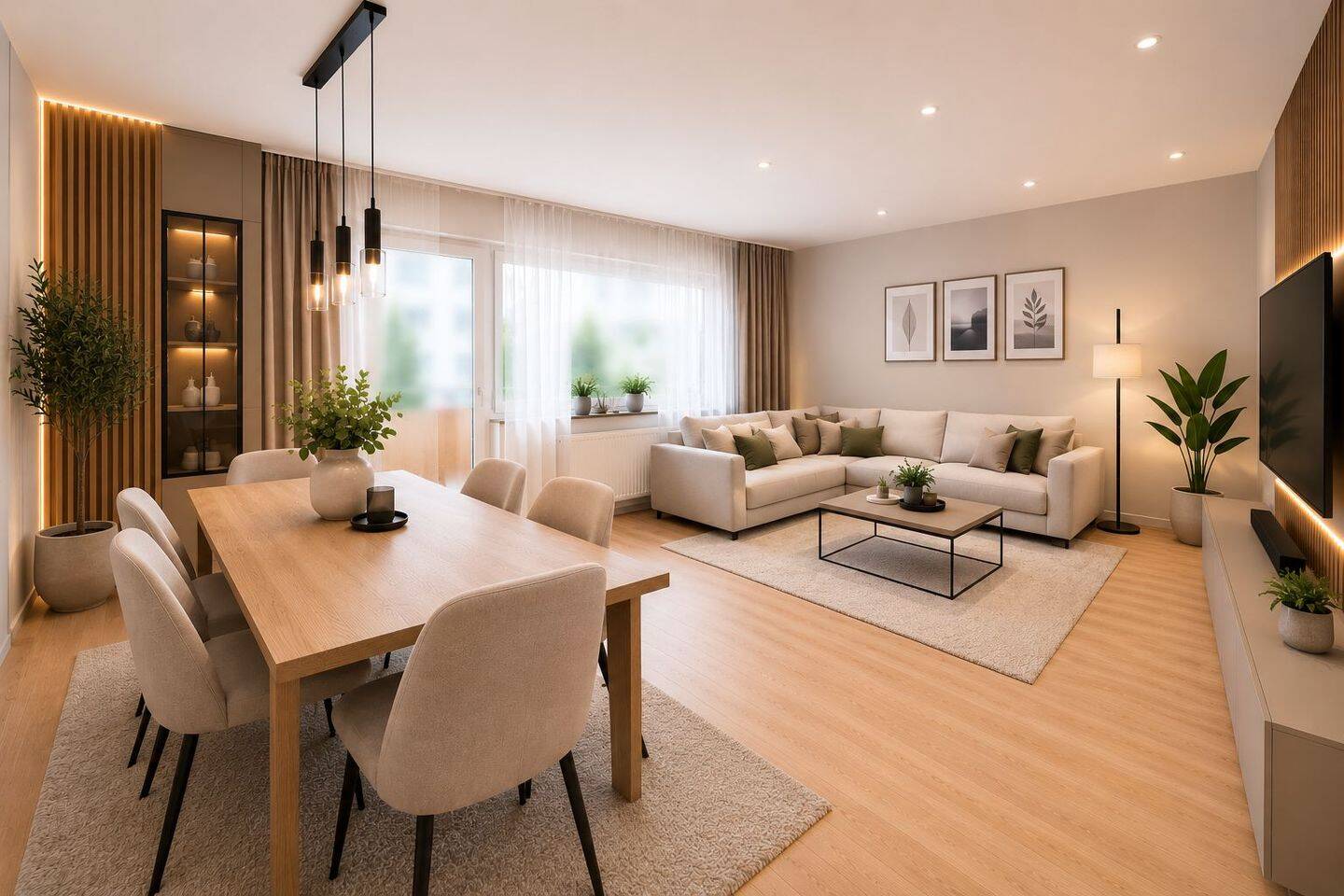 Charmante Erdgeschosswohnung mit Balkon und traumhaftem Ausblick in Wilhelmsfeld nahe Heidelberg, 69259 Wilhelmsfeld