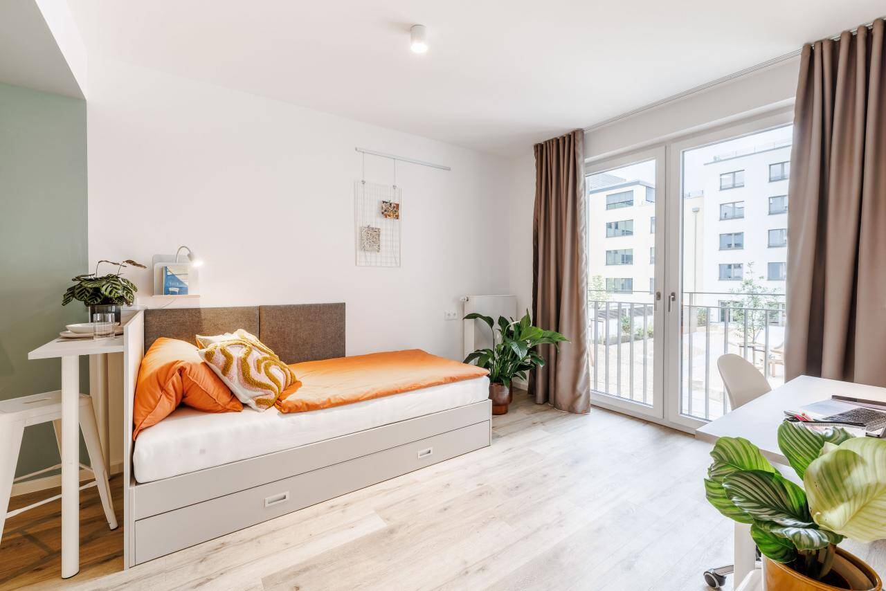 THE FIZZ Ludwigshafen – Mannheim – Vollmöblierte Single Apartments für Studierende, 67061 Ludwigshafen am Rhein (Mitte Süd)