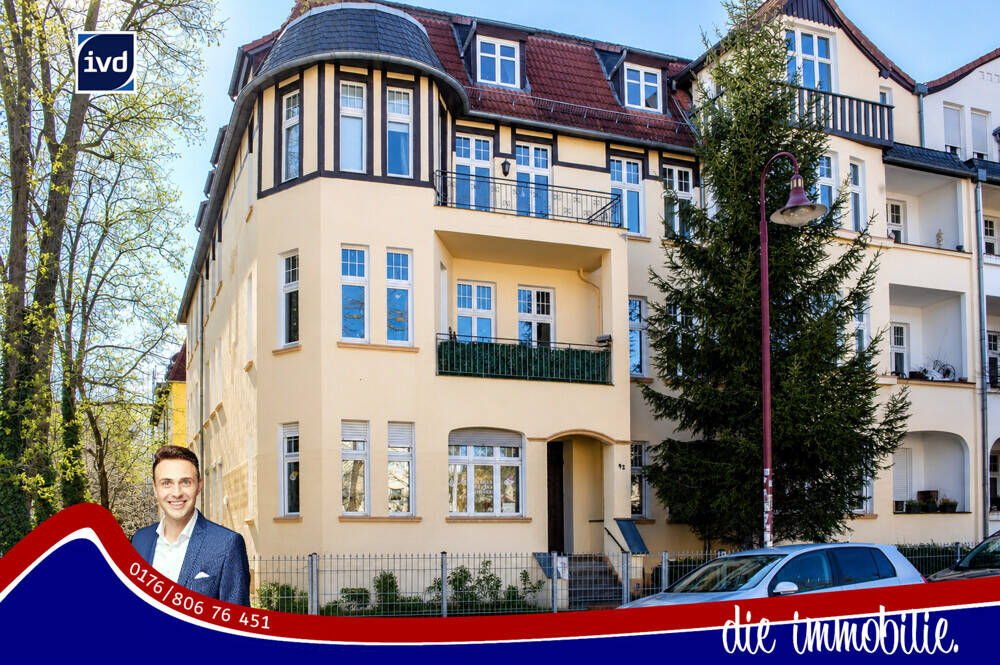 *** Ideal für Eigennutzer: gepflegte 3-Zimmer-Dachgeschosswohnung mit ca. 90 m² Wohnfläche, durchdachtem Grundriss und attraktiver Lage in der Goethes, 39108 Magdeburg (Altstadt Stadtfeld Ost)