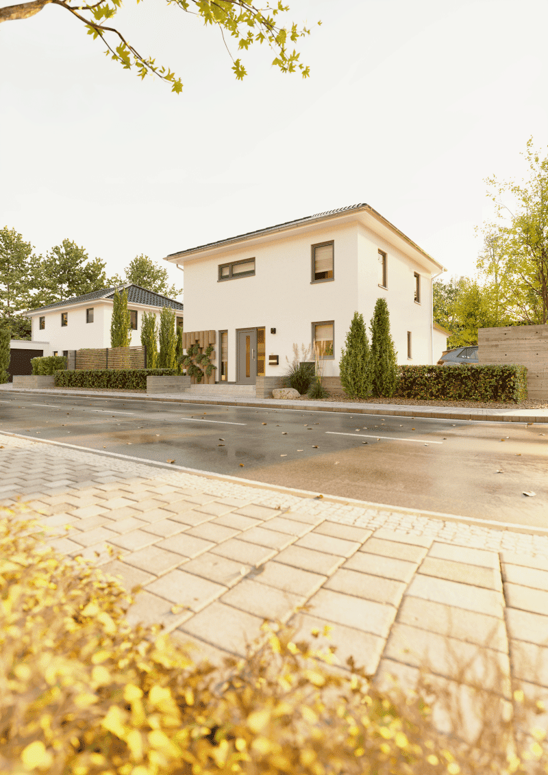 modern wohnen in der Stadtvilla von Town & Country Haus, 99869 Drei Gleichen
