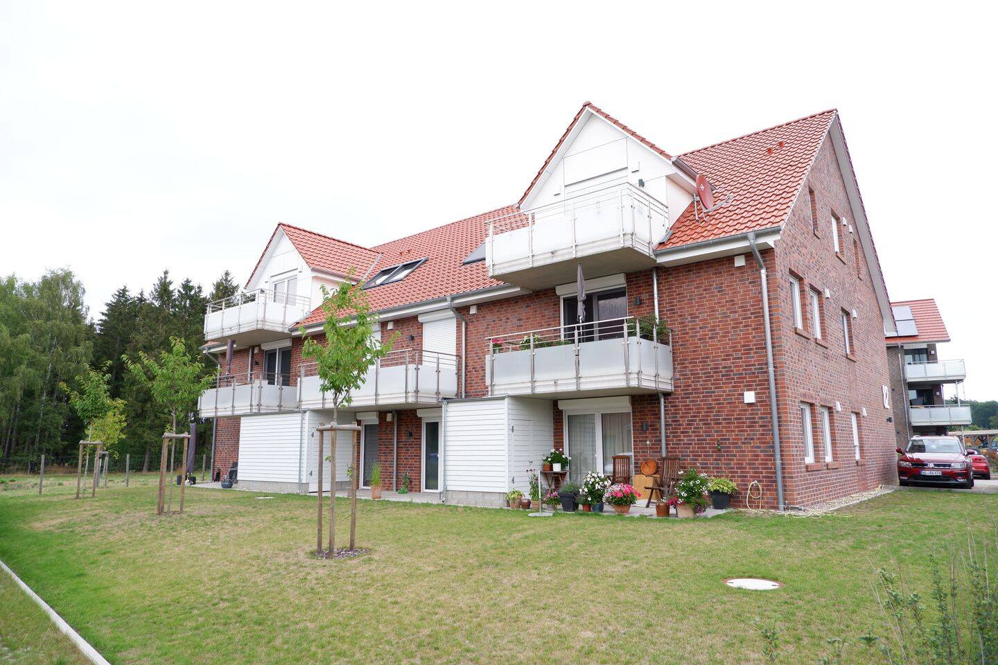 Neuwertige 3-Zimmer-Komfortwohnung mit Balkon und Blick auf den angrenzenden Wald, 21271 Asendorf