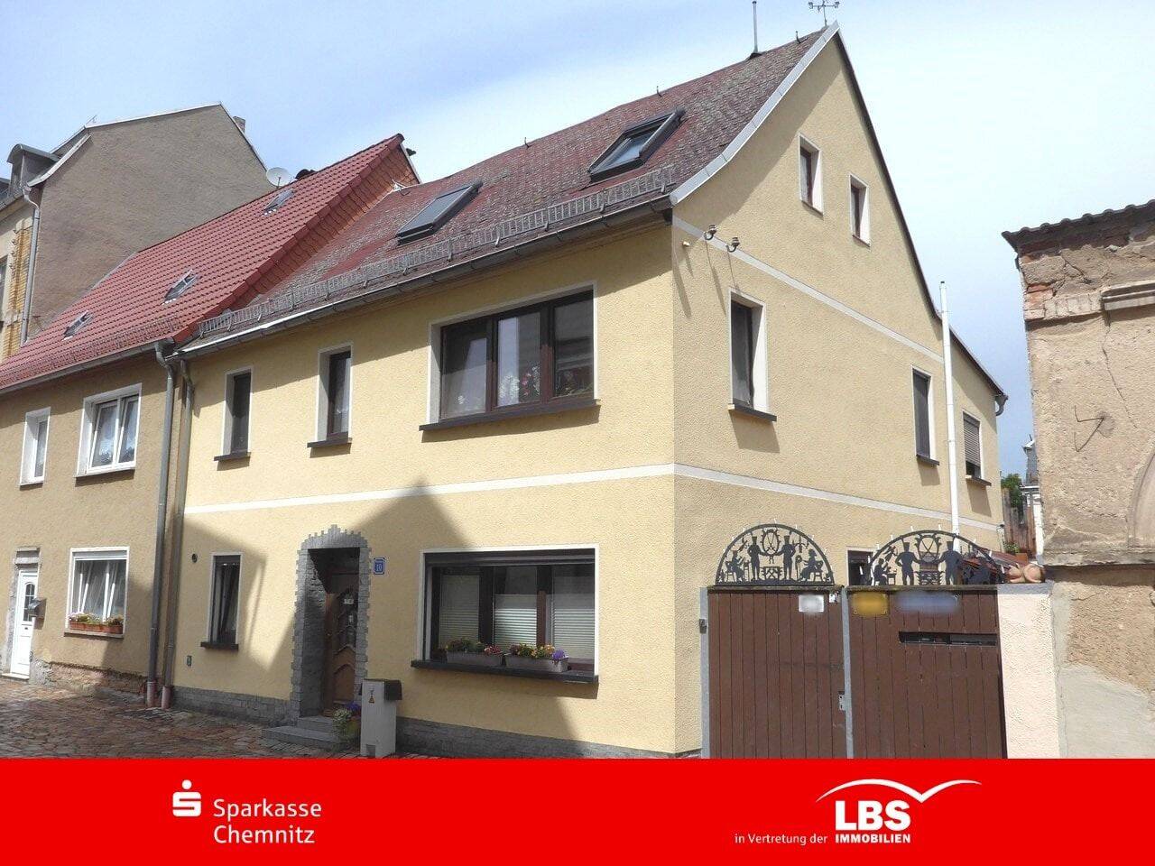 Viel Potential mit gemütlichem Innenhof, 8371 Glauchau
