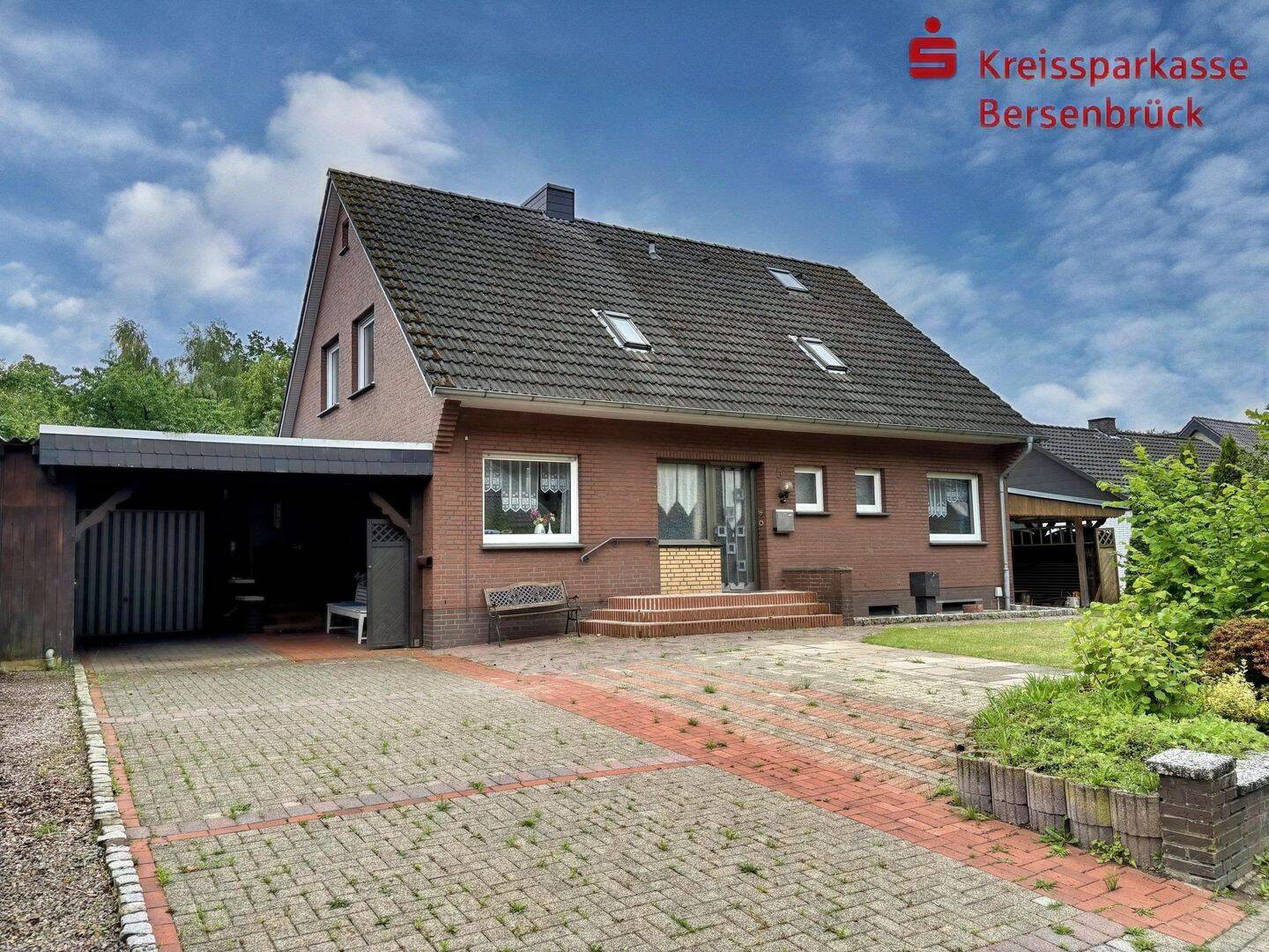 Solides Einfamilienhaus in Bippen – Ihr neues Zuhause wartet, 49626 Berge