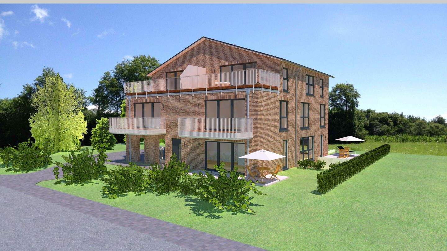 Neubau 2-Zimmer-Wohnung barrierefrei in Buchholz i.d.N., 21244 Buchholz in der Nordheide