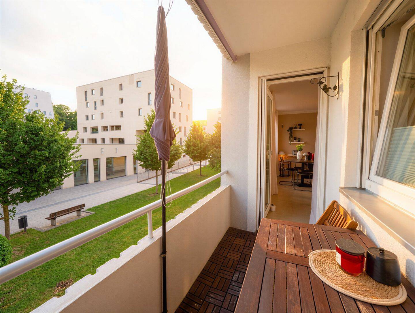 Absolute City-Lage! Modernisierte 3-Zimmer Wohnung mit Balkon und Stellplatz, 89231 Neu-Ulm