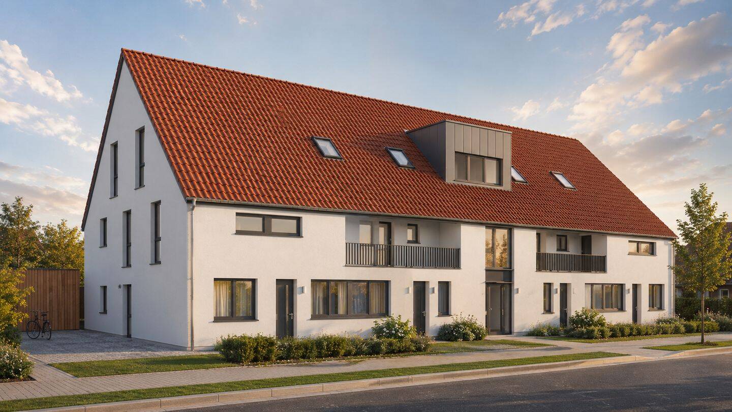 KfW-40-Neubau: Erdgeschosswohnung mit Terrasse und Garten in Dissen a.T.W., 49201 Dissen am Teutoburger Wald