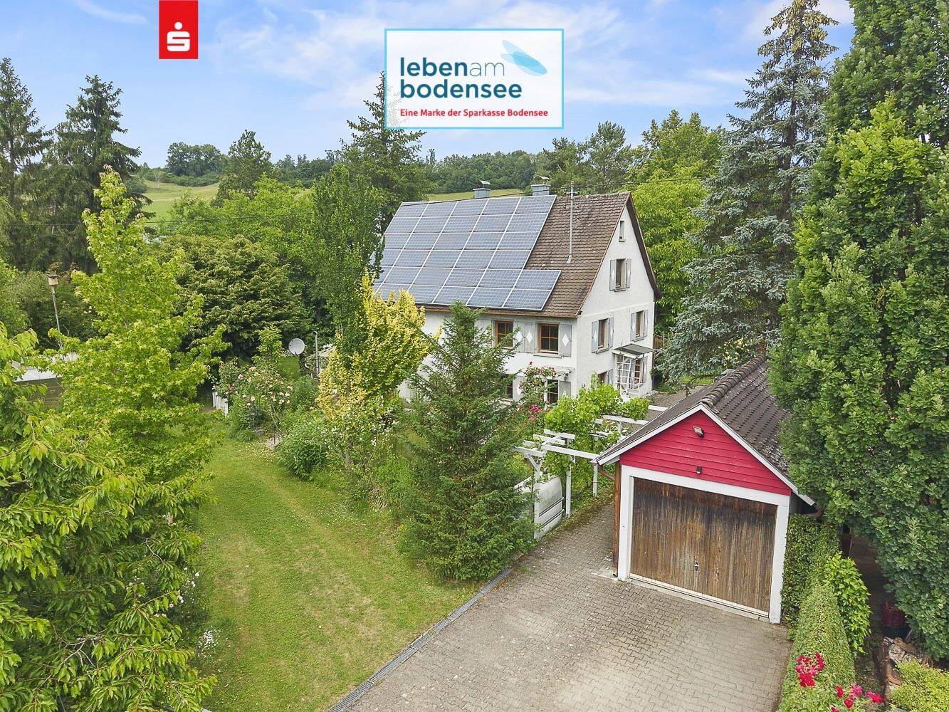 Wohnhaus mit großem, herrlich angelegten Garten, 88693 Deggenhausertal