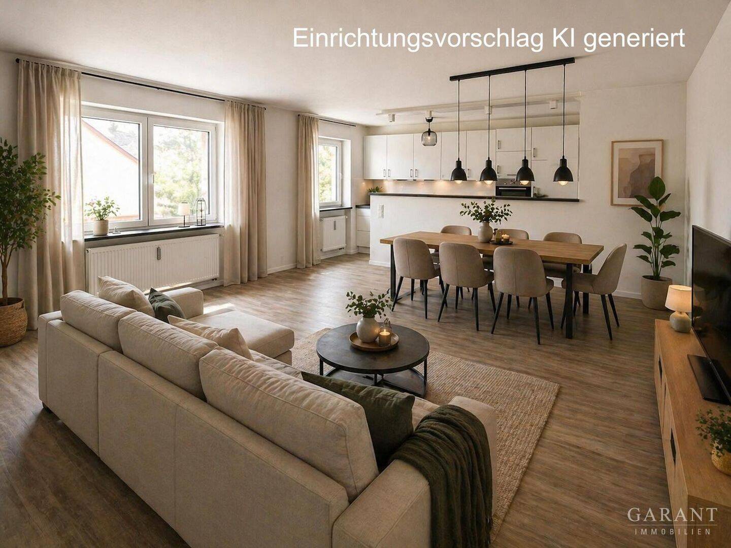 Großzügige 4,5 Zimmer-Wohnung mit Süd-Balkon, Tiefgarage und zusätzlichem Raum, 86720 Nördlingen