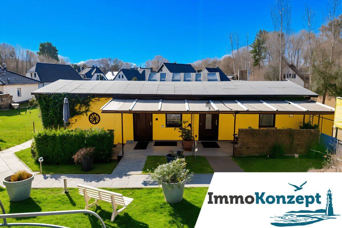 Bungalow auf Usedom – 2 Wohneinheiten, ca. 75m² Wfl, 496 m² Grundstück & 2 Terrassen in Trassenheide, 17449 Karlshagen