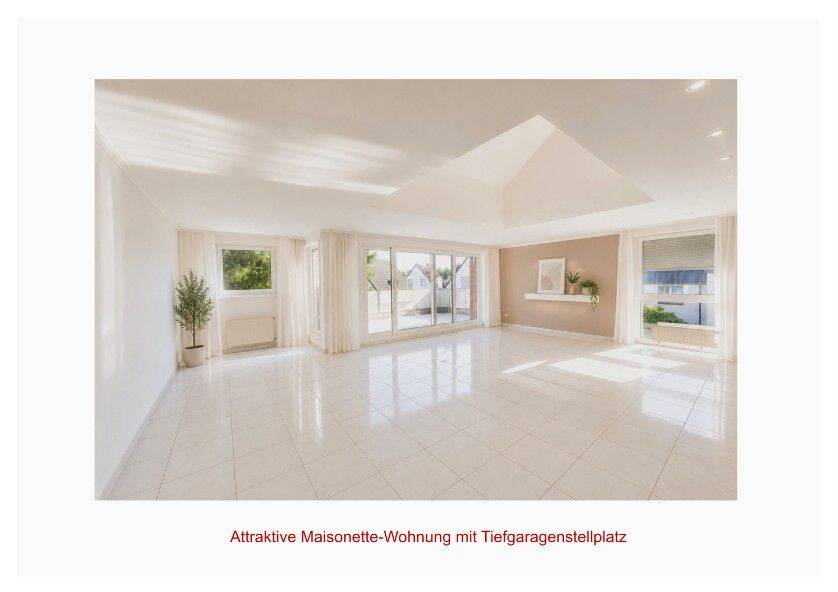 Mondäne Maisonette-Wohnung mit Tiefgaragenstellplatz in Bochum-Harpen, 44805 Bochum (Bergen Gerthe Grumme Harpen Hiltrop)