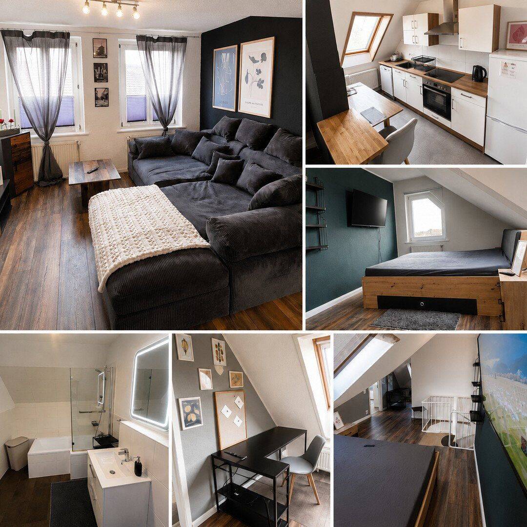Oase in frisch renovierter 2-Zimmer-Maisonette Wohnung mit Einauküche in TOP zentraler Lage, 6449 Aschersleben