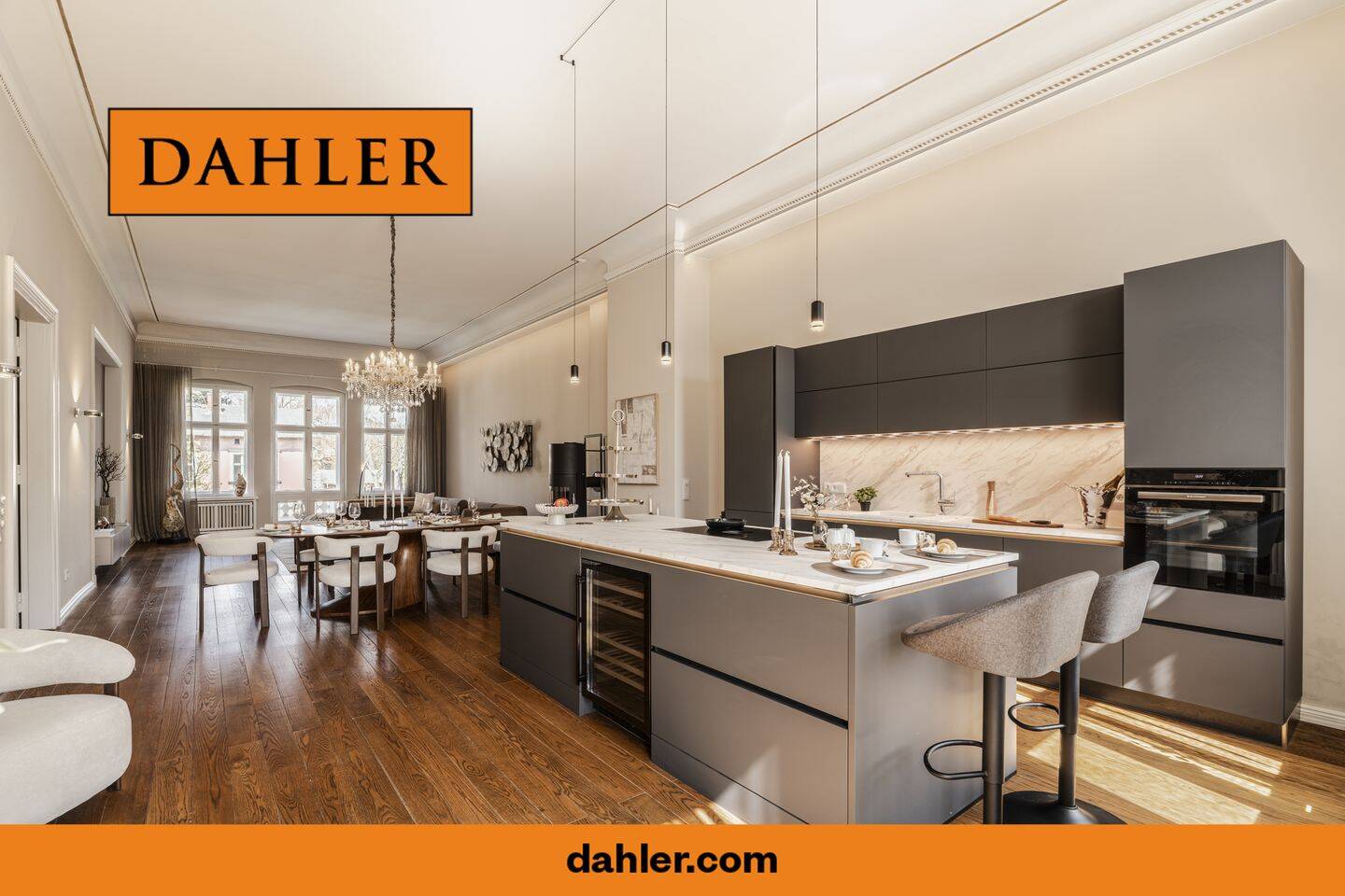Prestigious old apartment in the Nauen suburb – historical elegance meets modernity, 14469 Potsdam