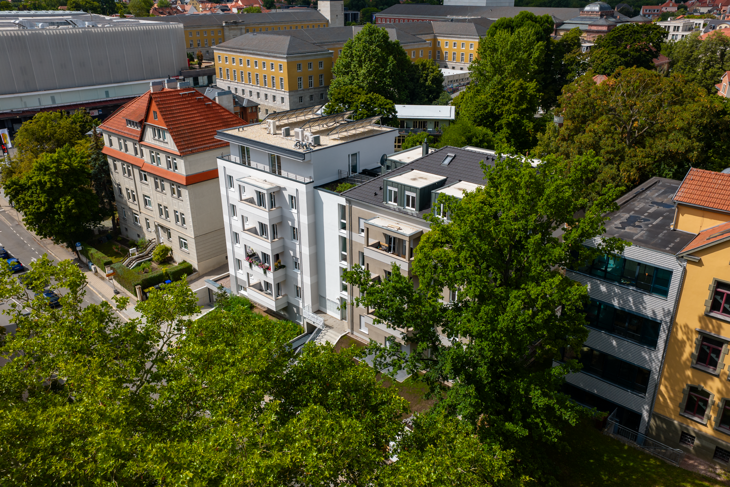 Penthouse über den Dächern Weimars mit Klimatisierung in Toplage, 99423 Weimar (Altstadt Innenstadt Nordvorstadt Südstadt Westvorstadt)