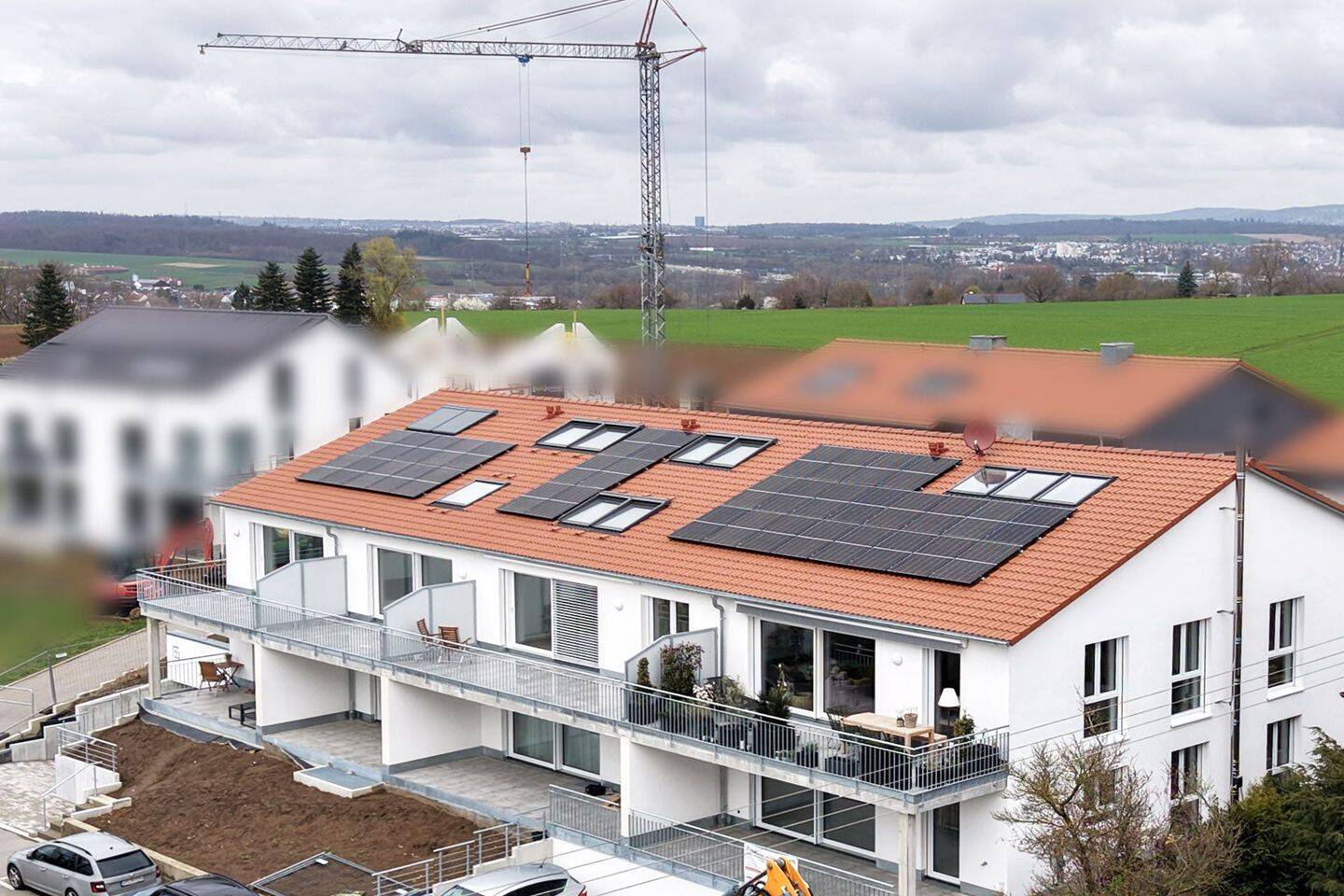 Modern wohnen am Ortsrand – 2-Zimmer-Neubauwohnung mit Terrasse und eigenem Gartenanteil, 72644 Oberboihingen