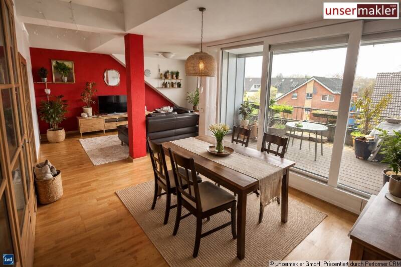 DU Huckingen Wohnen über den Dächern – 4,5 Zimmer mit besonderem Flair, 47259 Duisburg (Huckingen Hüttenheim Mündelheim Ungelsheim Wanheim-Angerhausen)