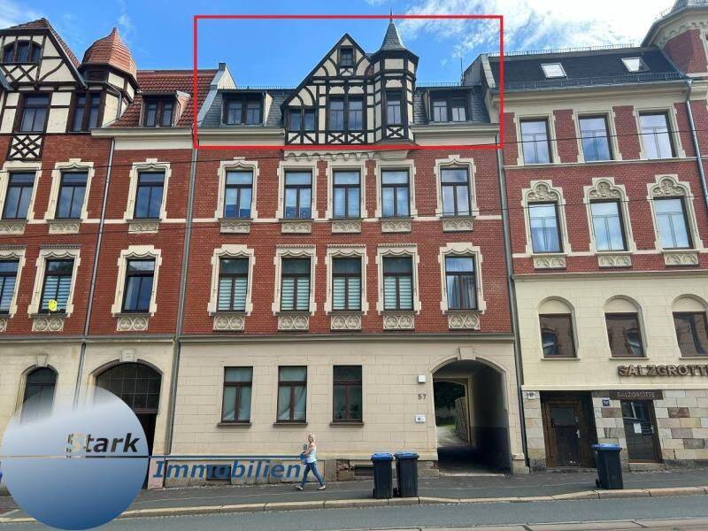 Stark! Wohnung im Dachgeschoss mit Balkon, sucht neuen Eigentümer!, 8523 Plauen