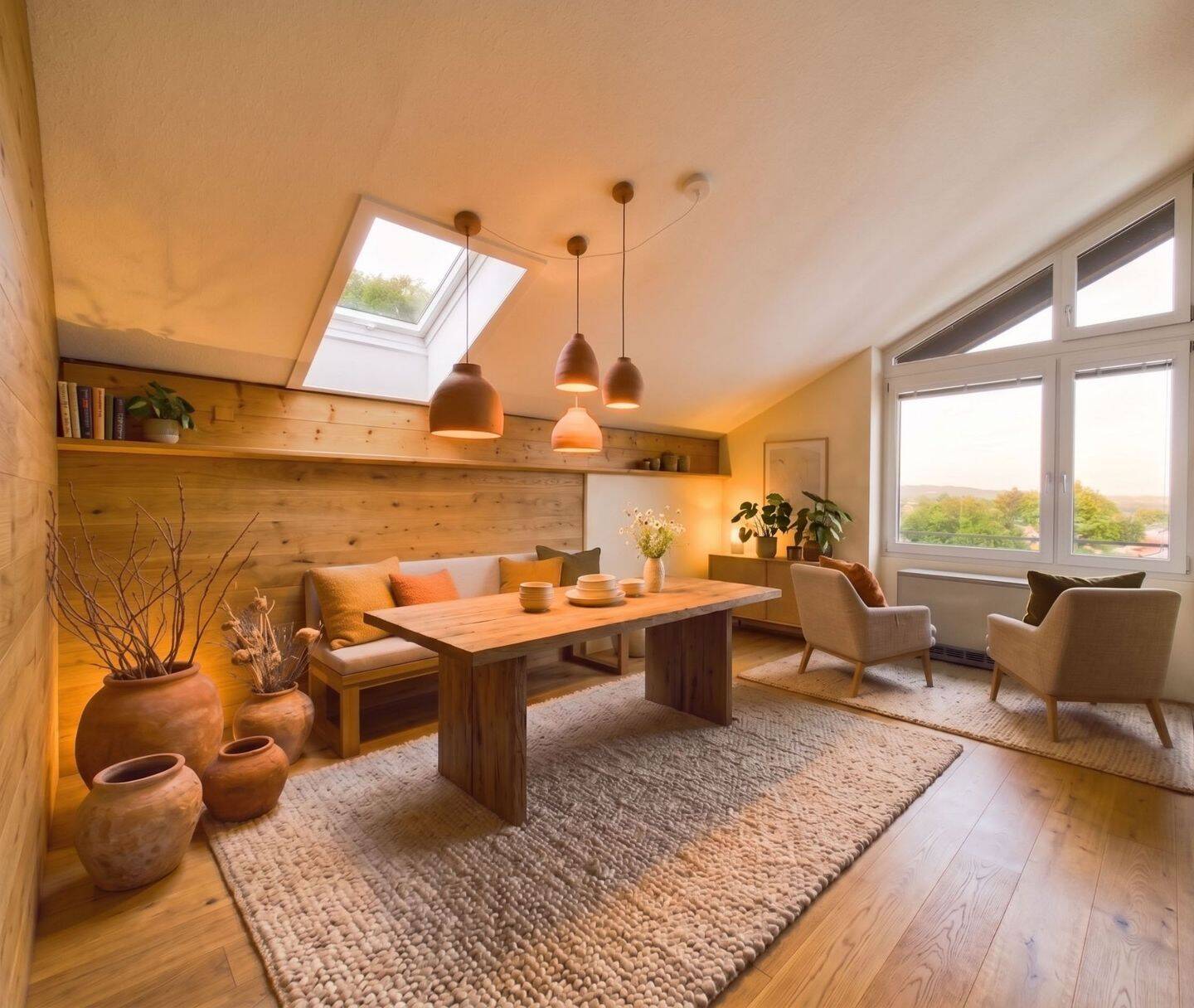 Helle Dachgeschosswohnung mit Weitblick, 83075 Bad Feilnbach