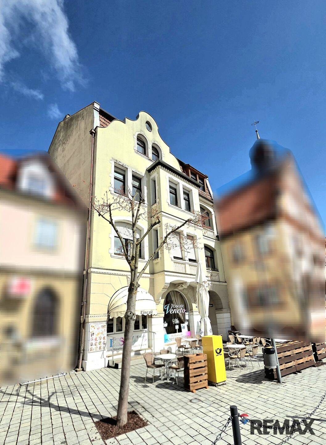 Stilvoll wohnen im Zentrum: 3-Zimmer-Wohnung mit Altbauflair am Marktplatz, 96476 Bad Rodach