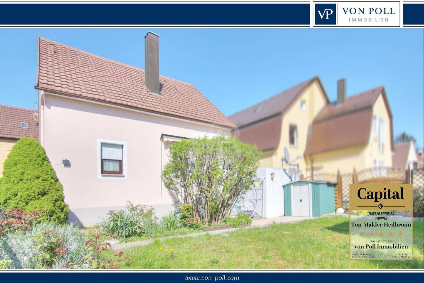 Gemütliches Einfamilienhaus zum selbst verwirklichen mit schnuckeligem Garten, 74078 Heilbronn (Biberach Frankenbach Heilbronn Kirchhausen Neckargartach)