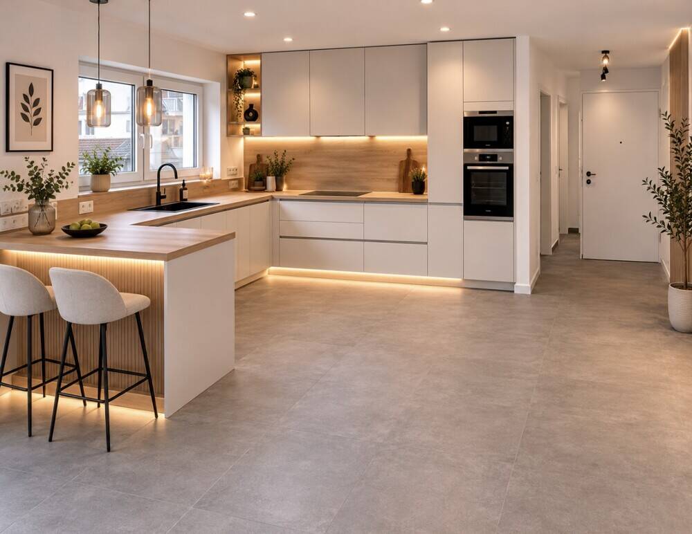 Moderne 3-Zimmer-Neubauwohnung im 1. OG mit Balkon, Garage & Wallbox, 76549 Hügelsheim