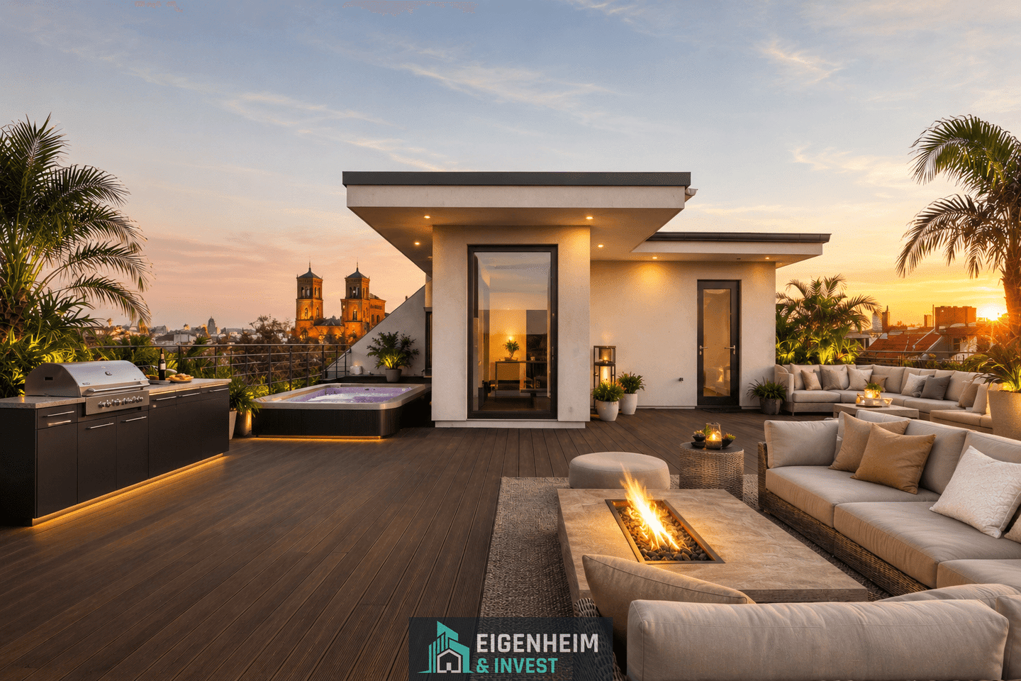 Penthouse-Loft mit spektakulärer 130 m² Dachterrasse über den Dächern Berlins, 10997 Berlin (Friedrichshain-Kreuzberg Kreuzberg)