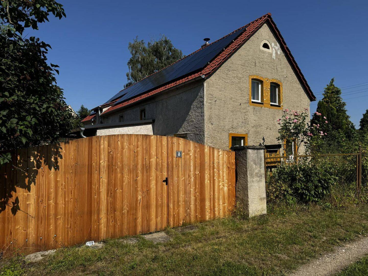 Landleben mit Charme: Hofanlage mit Wohnhaus und Scheune in Liebschütz, 4758 Cavertitz