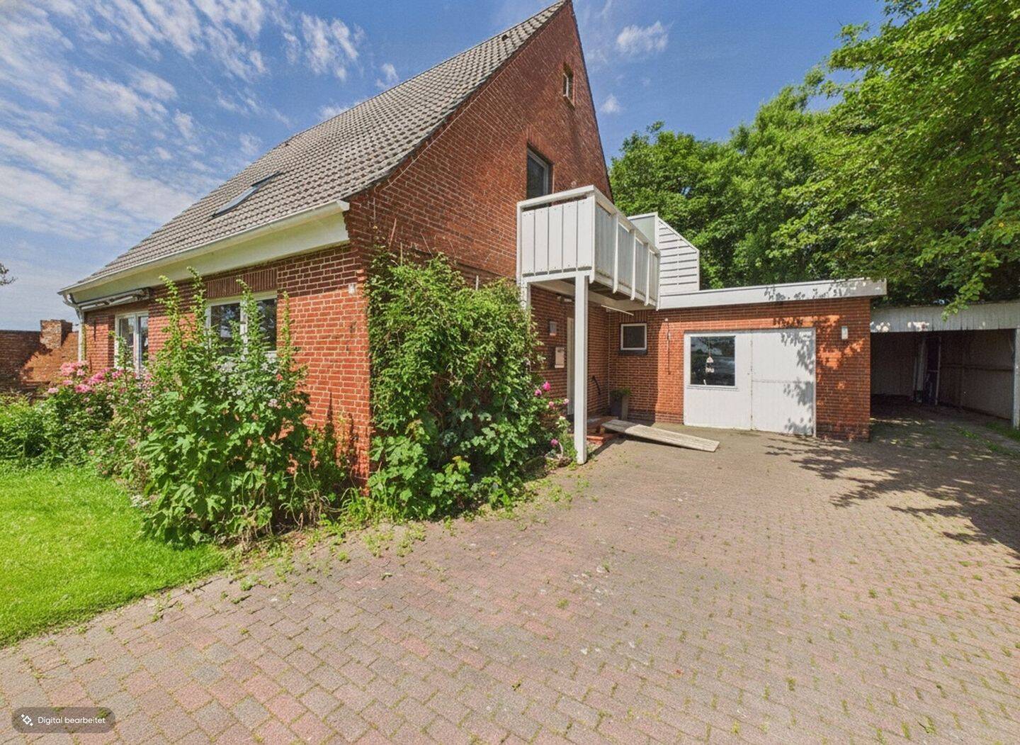 Nordseenahes Einfamilienhaus mit großem Grundstück – Deich in wenigen Minuten erreichbar, 25836 Garding
