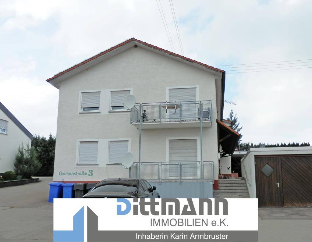 2 -Zimmer-Wohnung mit Balkon und Garage in Obernheim, 72364 Obernheim
