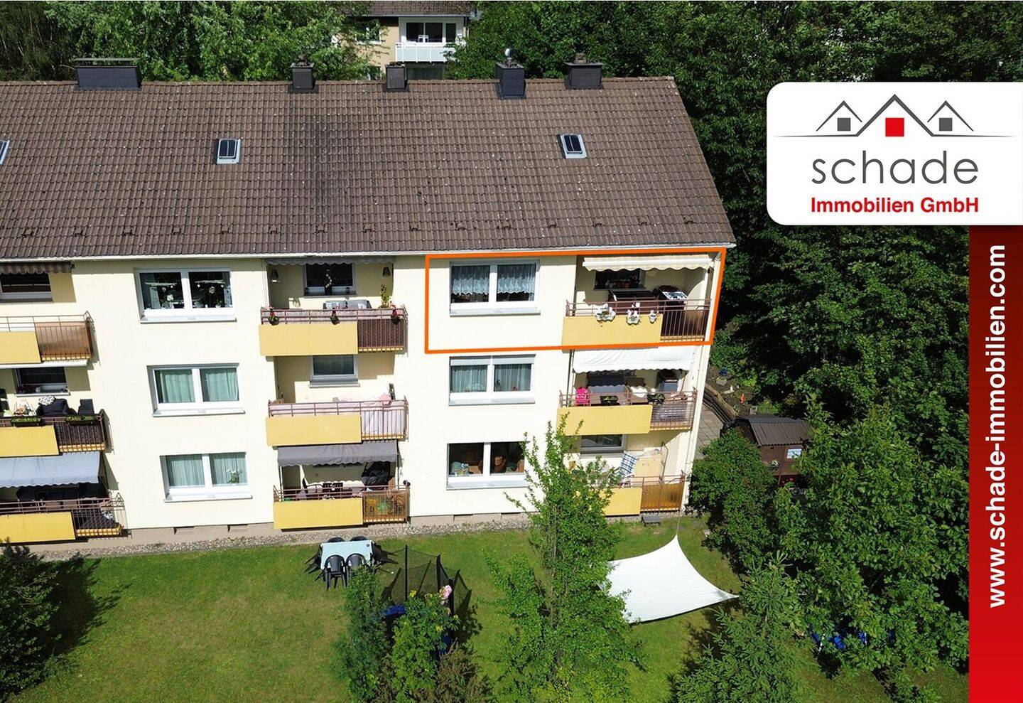 SCHADE IMMOBILIEN – Großzügige 3-Zimmerwohnung mit Balkon und neuem Bad in Lüdenscheid zu verkaufen!, 58507 Lüdenscheid