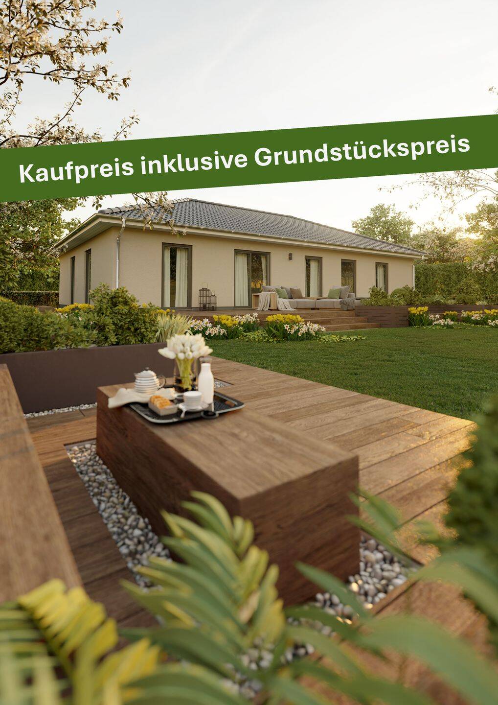 Mit Grundstück: Der massive Bungalow für Familien, die sich Flexibilität wünschen in Eldingen, 29351 Eldingen