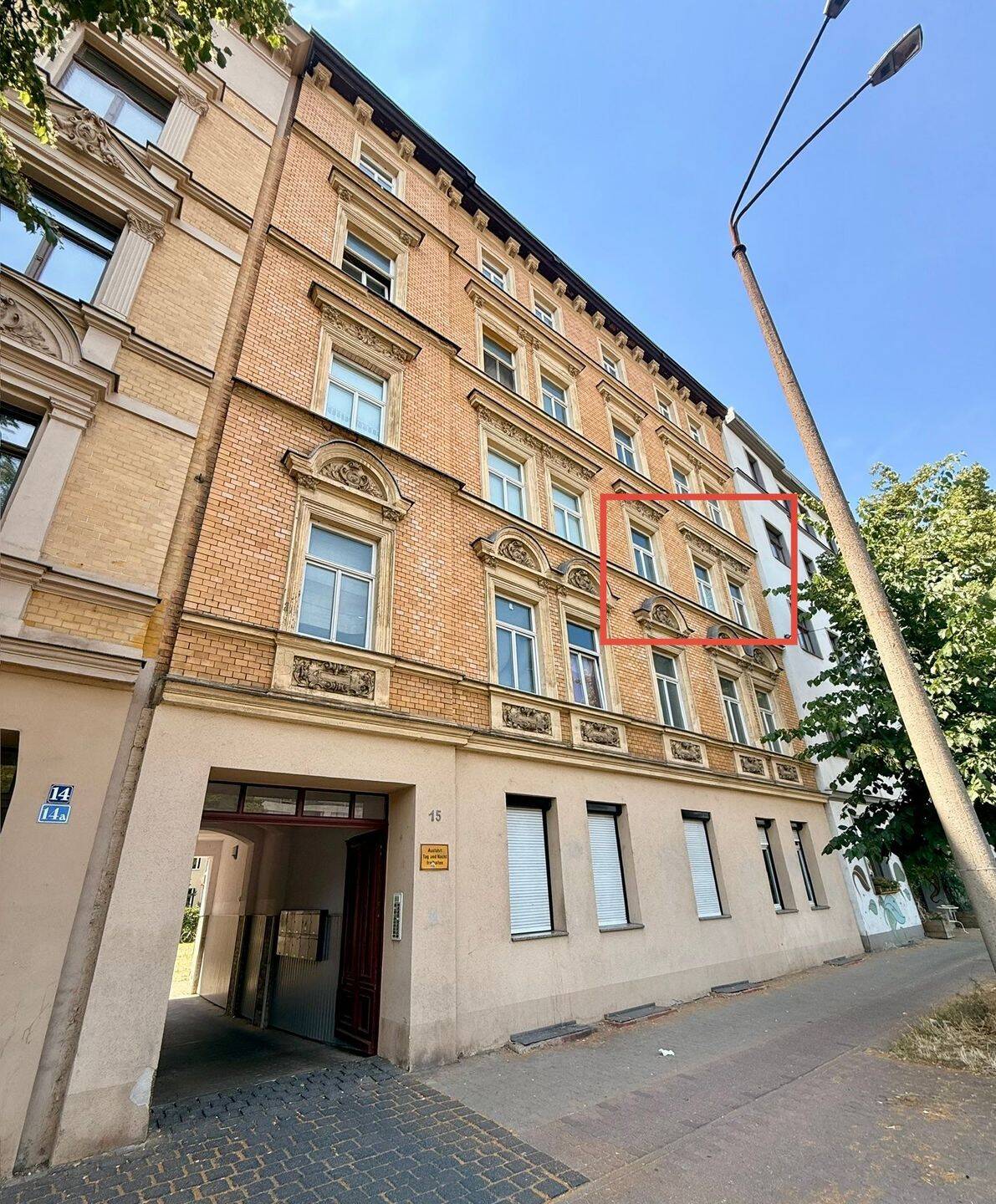 Altbauwohnung Paulusviertel — 111m², 4 Zi., 2 Bäder, Denkmalensemble, 6114 Halle (Saale) (Am Wasserturm Giebichenstein Innenstadt Paulusviertel Trotha)