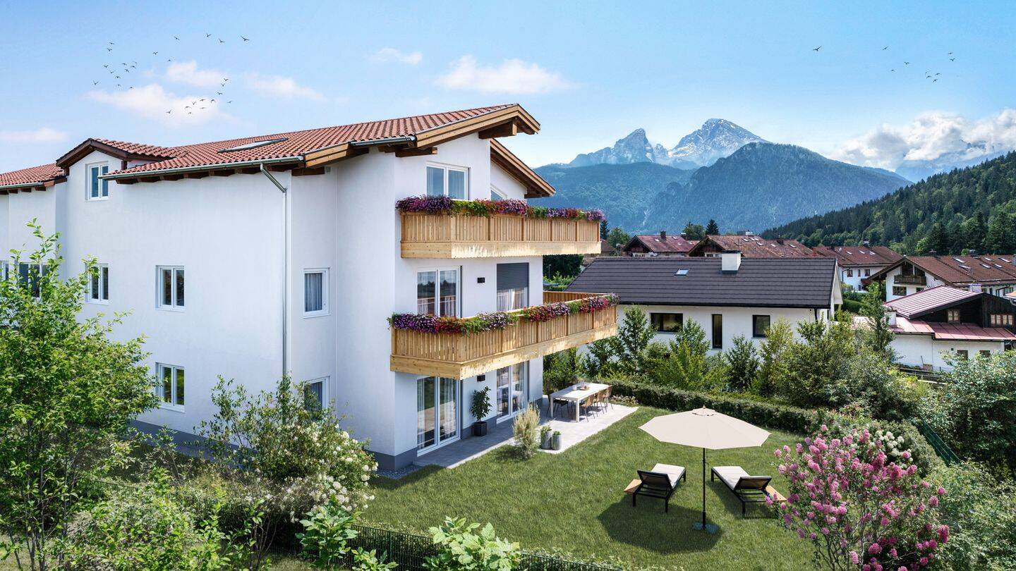 *alpenliving* Großzügige Dachgeschosswohnung mit herrlichem Blick, 83471 Berchtesgaden