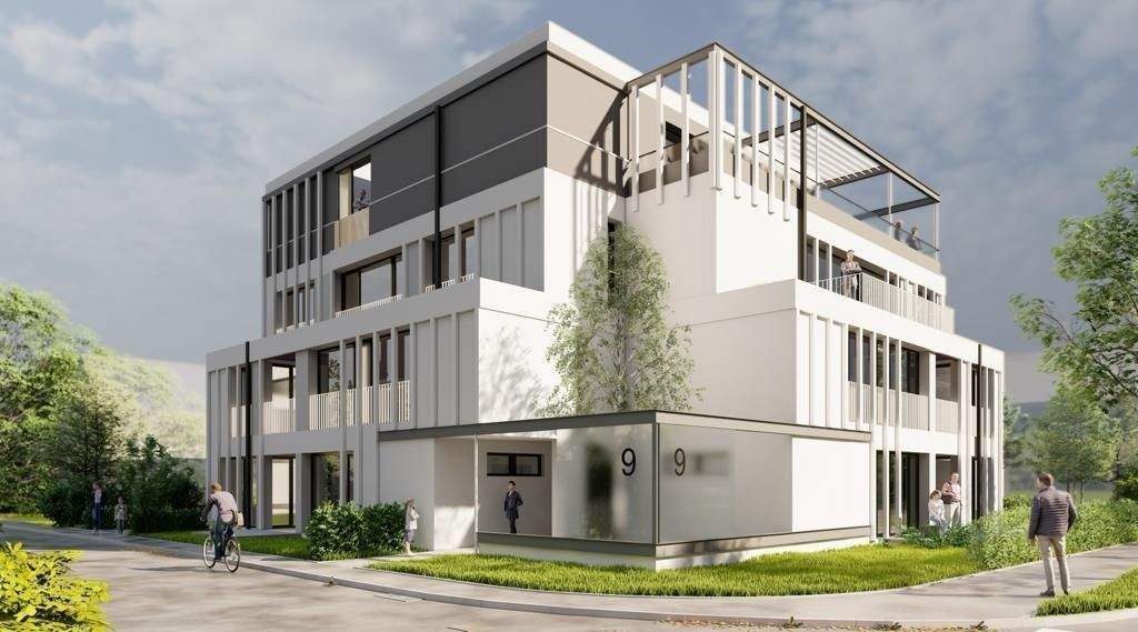 Früh investieren, später genießen: 2-Zimmer-Neubau mit Balkon in Langenau – provisionsfrei Bezug Ende 2027, 89129 Langenau