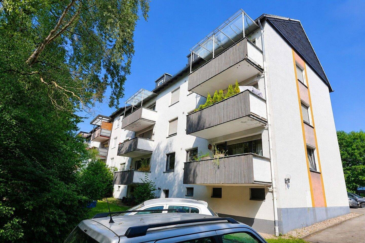 Gepflegte 3-Zimmer-Eigentumswohnung mit Südwestbalkon und Stellplatz in Hagen-Hohenlimburg-Elsey, 58119 Hagen (Hohenlimburg)
