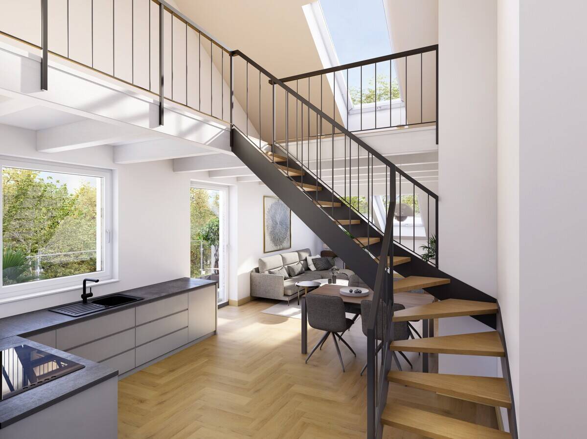 Moderne 3,5-Zimmer-Galeriewohnung mit vielseitigem Nutzungspotenzial, 78667 Villingendorf