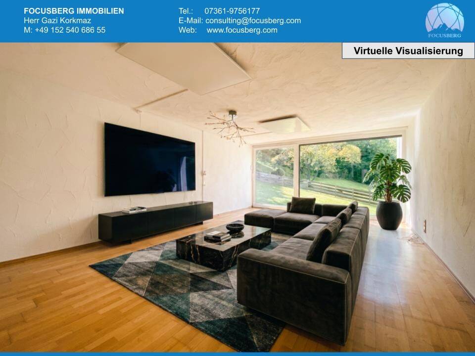 WOHNEN WIE IM EIGENEN HAUS – EG WOHNUNG MIT GARTEN, TERRASSE UND GARAGE IN UNTERKOCHEN, 73432 Aalen