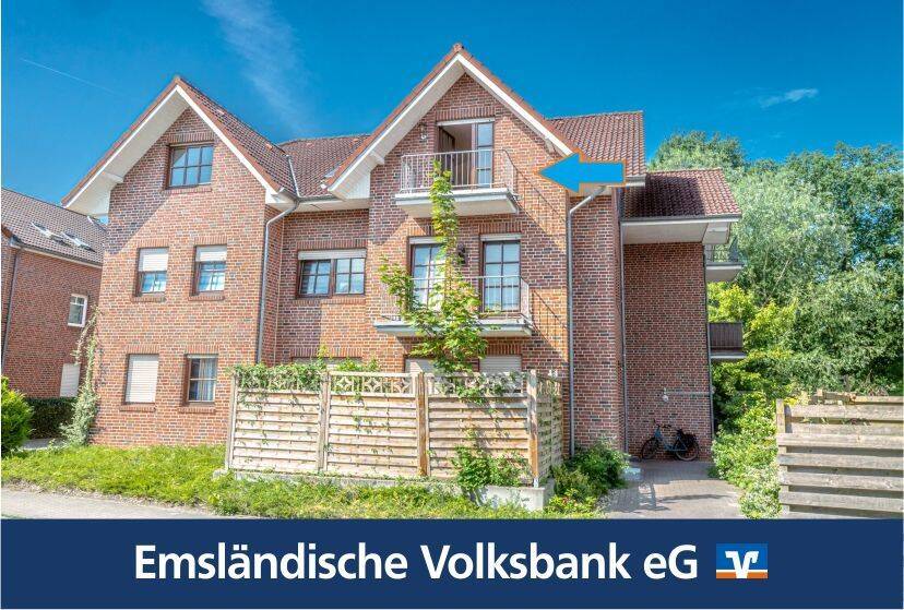 Helle/unvermietete Dachgeschosswohnung in zentraler Lage von Meppen, 49716 Meppen