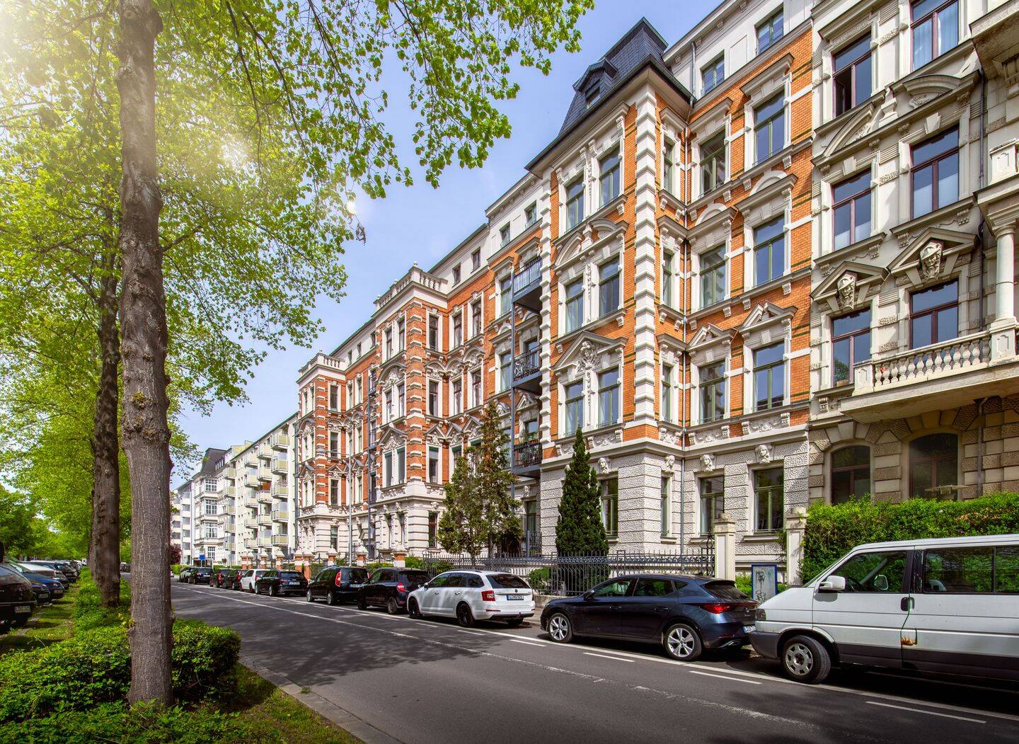 Wohnen über den Dächern: Exklusives Penthouse mit Loggia und Kaminoption, 4275 Leipzig (Marienbrunn Südvorstadt)