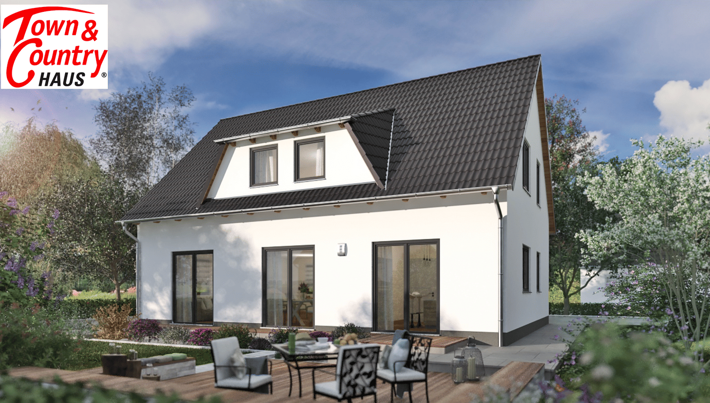 500 qm Grundstück DIREKT in AUERBACH/Obpf. (separat) , Modernes Town & Country Landhaus 142 – viel Platz, klare Grundrisse, zukunftssichere Technik, 91275 Auerbach i.d. OPf.