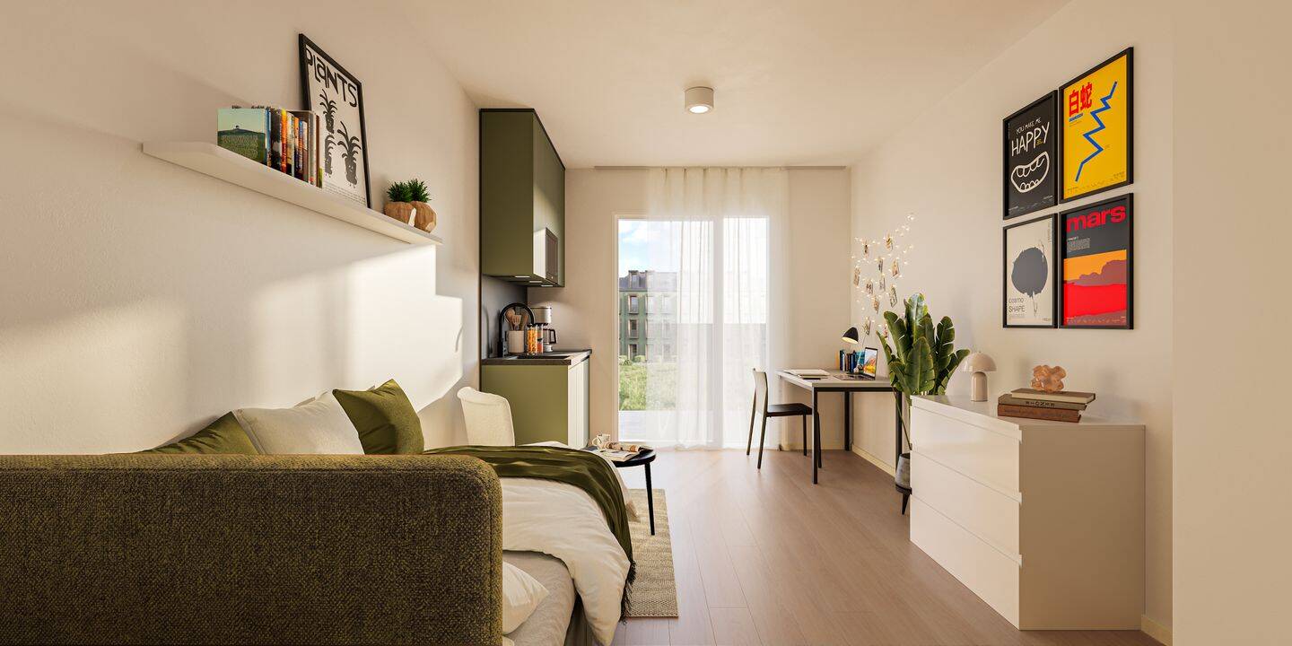Neubau | Bezugsfertig ab September 2026 | 5 % AfA | Voll möbliert ab 139.900 €, 86179 Augsburg (Haunstetten Siebenbrunn)