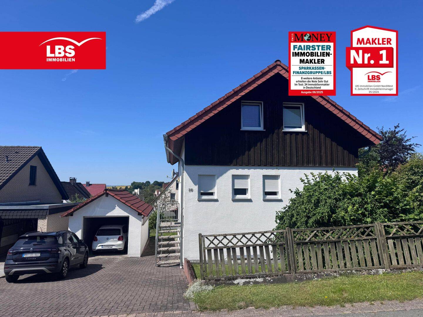 Einfamilienhaus mit großem Garten und Garage + Stellplatz, 32816 Schieder-Schwalenberg