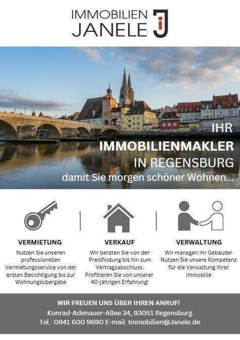 Für sozial engagierte Studenten und Auszubildene: Zimmer für Projekt „Wohnen für Hilfe Regensburg“